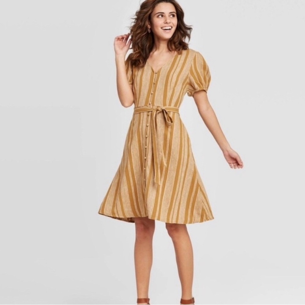 Universal Thread mustard dress